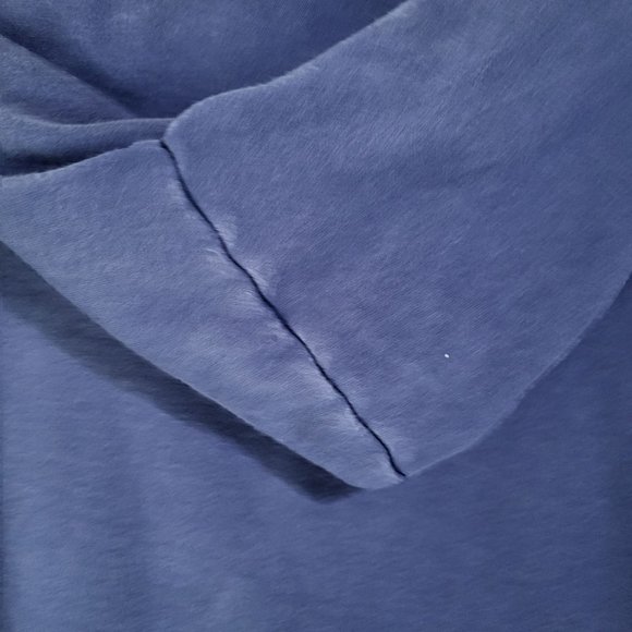 Vintage Disney Store Tigger Embroidered Sweatshirt Jacket Hooded Blue Small - Picture 9 of 12